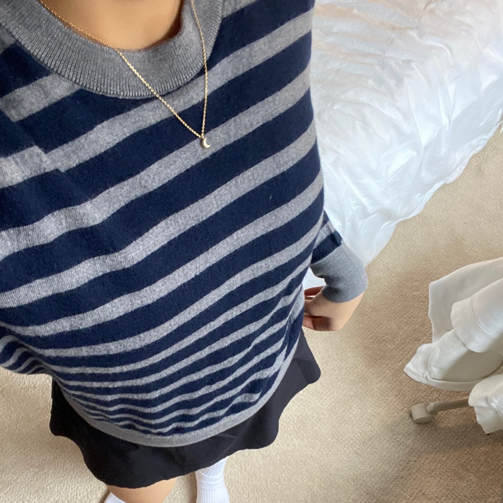 DOLCE & GABBANA STRIPED SWEATER